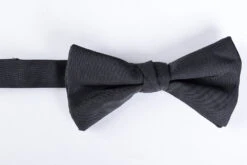 Black Silk Bow Ties - Ready Tied (CR530)