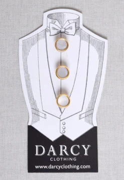 Set Of 3 Dress Studs (ST830) 7 Set Of 3 Dress Studs (ST830) -Urban Mode Shop dresss