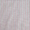 Grey / Red Stripe Cotton Poplin Fabric (FD076)