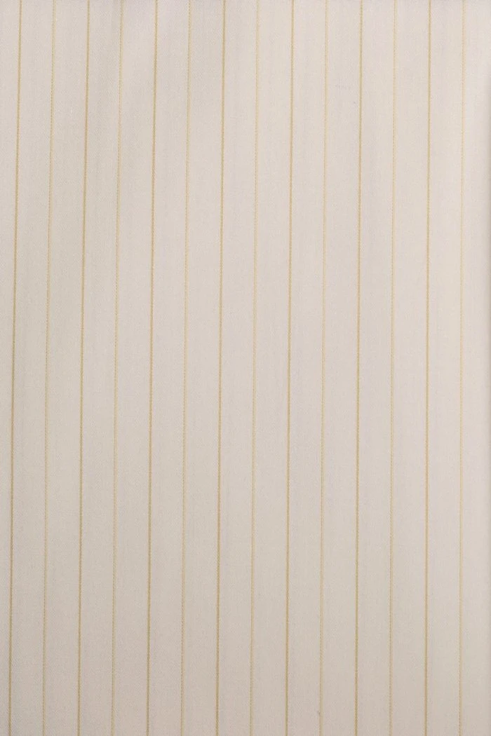 Replica Striped Fabric Neckband Tunic Shirt With Separate Collar (SH185) - Colour 63 - Cream/Gold Stripe 2 Replica Striped Fabric Neckband Tunic Shirt With Separate Collar (SH185) - Colour 63 - Cream/Gold Stripe - Image 2