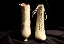 Victorian Side Zip Stone Leather Boots (SP1910ZS) -Urban Mode Shop image1 00187d40 6bb2 4827 8321 c3f67f621556