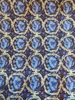 'Elysian' Blue Poppies Liberty Jubilee Fabric (FD-LIB-019)