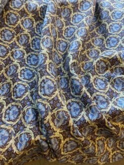 'Elysian' Blue Poppies Liberty Jubilee Fabric (FD-LIB-019) -Urban Mode Shop lib 23