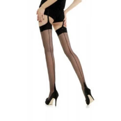 Jonathan Aston Seamed Stockings (SO120) -Urban Mode Shop lycra back seam and heel stocking