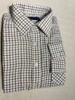 Checked Farmers Shirts (SH260) -Urban Mode Shop sand