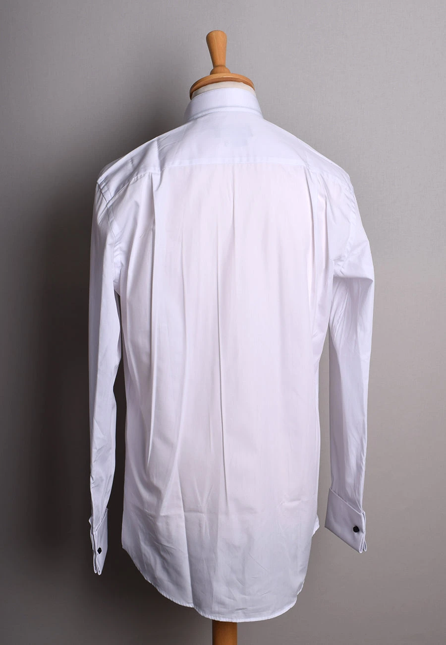 Pleated Front Evening Shirt - Wing Or Turndown Collar (SH254) 4 Pleated Front Evening Shirt - Wing Or Turndown Collar (SH254) - Image 4