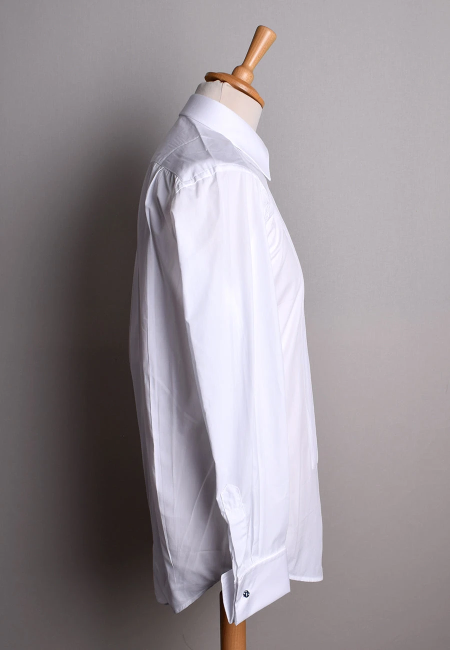 Pleated Front Evening Shirt - Wing Or Turndown Collar (SH254) 7 Pleated Front Evening Shirt - Wing Or Turndown Collar (SH254) - Image 7