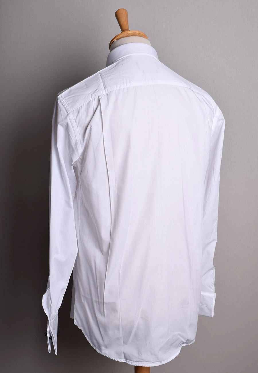 Pleated Front Evening Shirt - Wing Or Turndown Collar (SH254) 8 Pleated Front Evening Shirt - Wing Or Turndown Collar (SH254) - Image 8