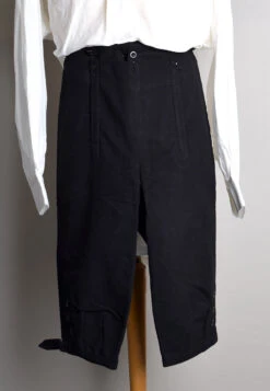 C18th Formal Knee Black And White Breeches (TR210) 8 C18th Formal Knee Black And White Breeches (TR210) -Urban Mode Shop tr210 1