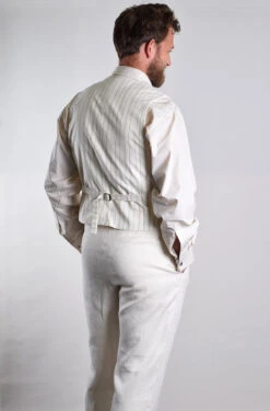 Heavyweight Linen Fishtail Back Trousers (TR922) -Urban Mode Shop web3 27791721 00f9 45e4 add7 1860dd8e8c06